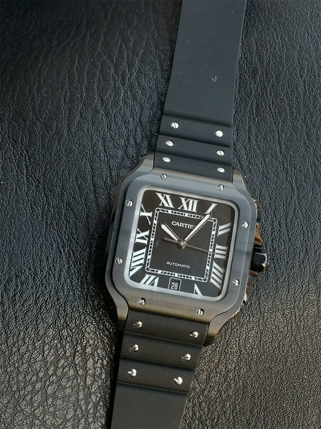 Cartier Santos ADLC Black Replica (WSSA0039) – GF Factory - Image 8