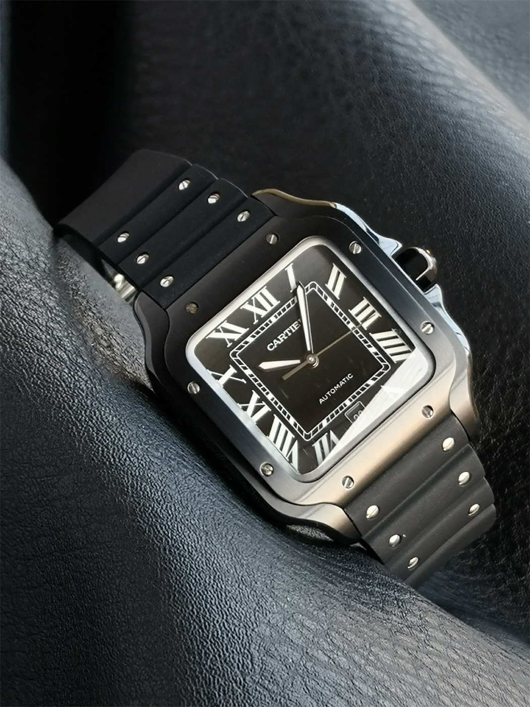 Cartier Santos ADLC Black Replica (WSSA0039) – GF Factory - Image 2