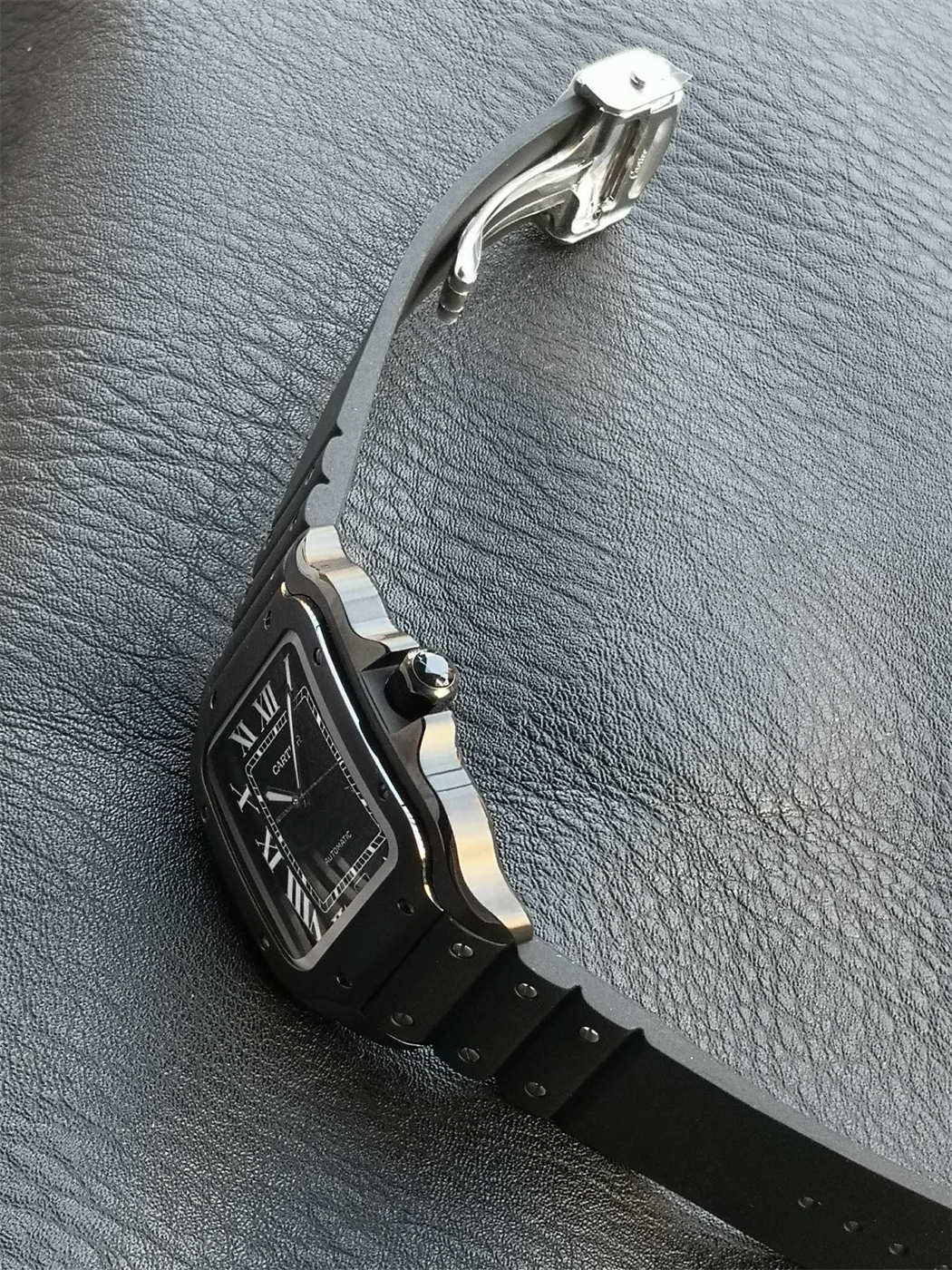 Cartier Santos ADLC Black Replica (WSSA0039) – GF Factory - Image 6