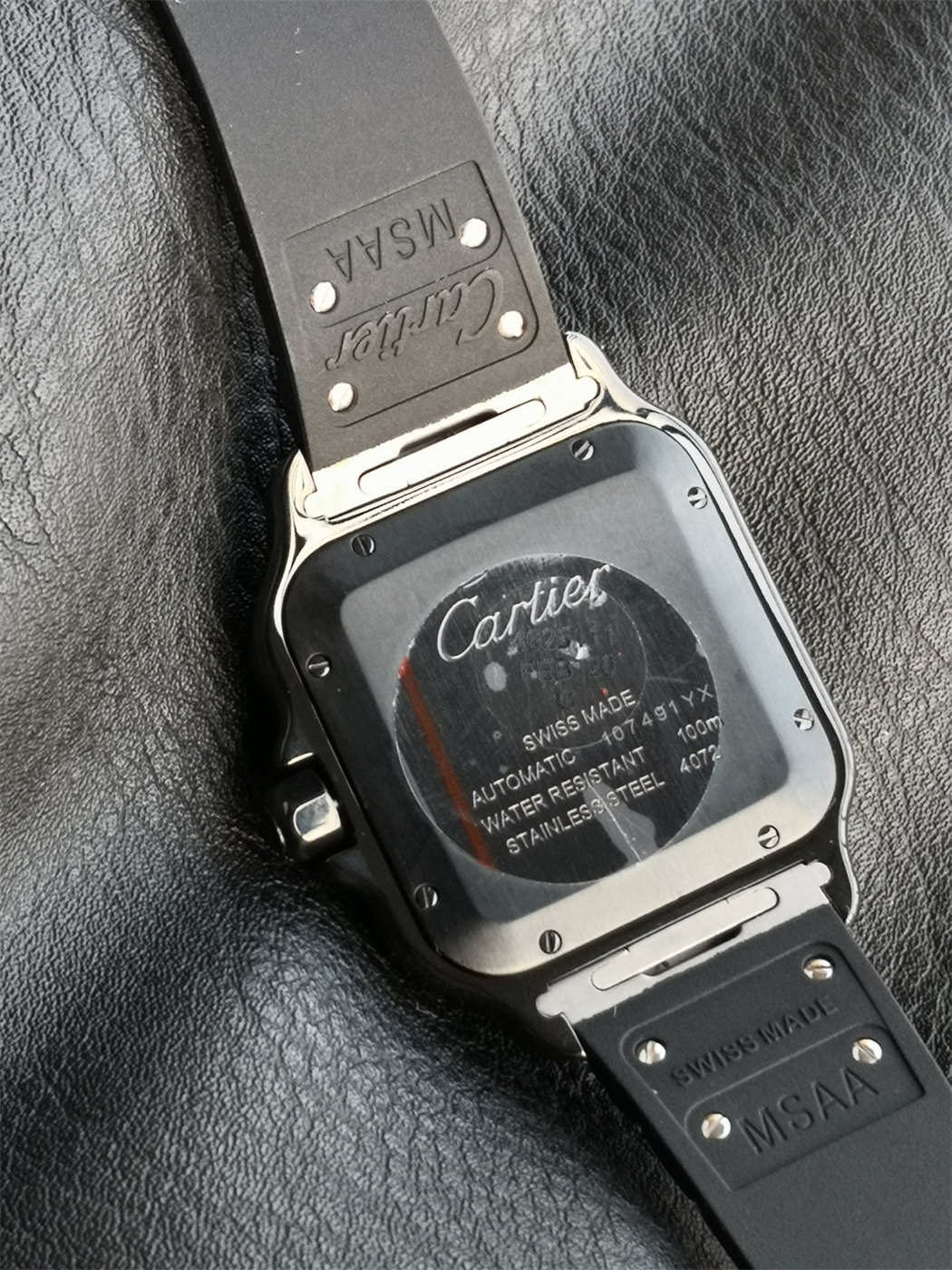 Cartier Santos ADLC Black Replica (WSSA0039) – GF Factory - Image 7