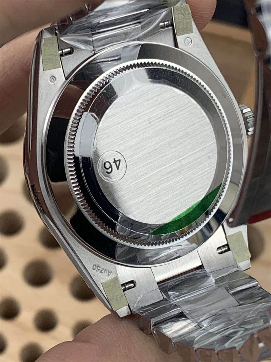 VSF Tungsten Day-Date 40 Olive Green – 228239 White Gold (182g Weighted) - Image 5