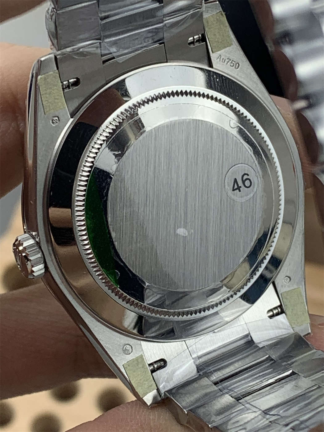 VSF Tungsten Day-Date 40 Bright Blue – 228239 White Gold (182g Weighted) - Image 4