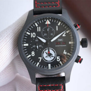 ZF IWC Top Gun Replica | Black Ceramic Chronograph IW389108